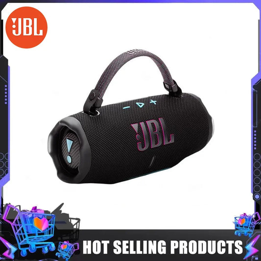JBL Charge 6 Portable Bluetooth Speaker – Waterproof, Rugged Design, Deep Bass & Clear Sound