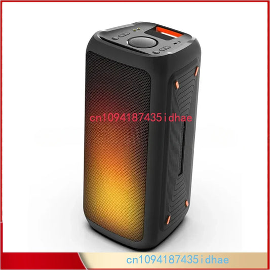 80W Portable Party Speaker with DJ Pad, Dynamic Lights & Wireless Mic